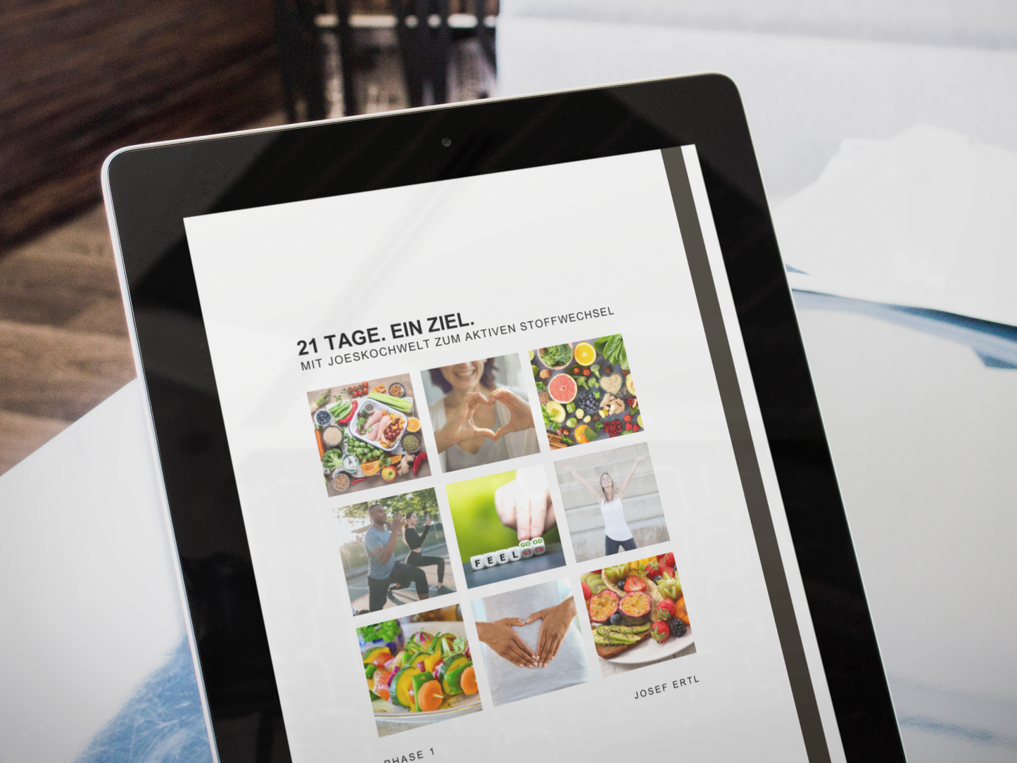 * Workbook Phase 1 - 21 Tage. Ein Ziel. Mit joeskochwelt zum aktiven Stoffwechsel + Einkaufsliste (eWorkbook)