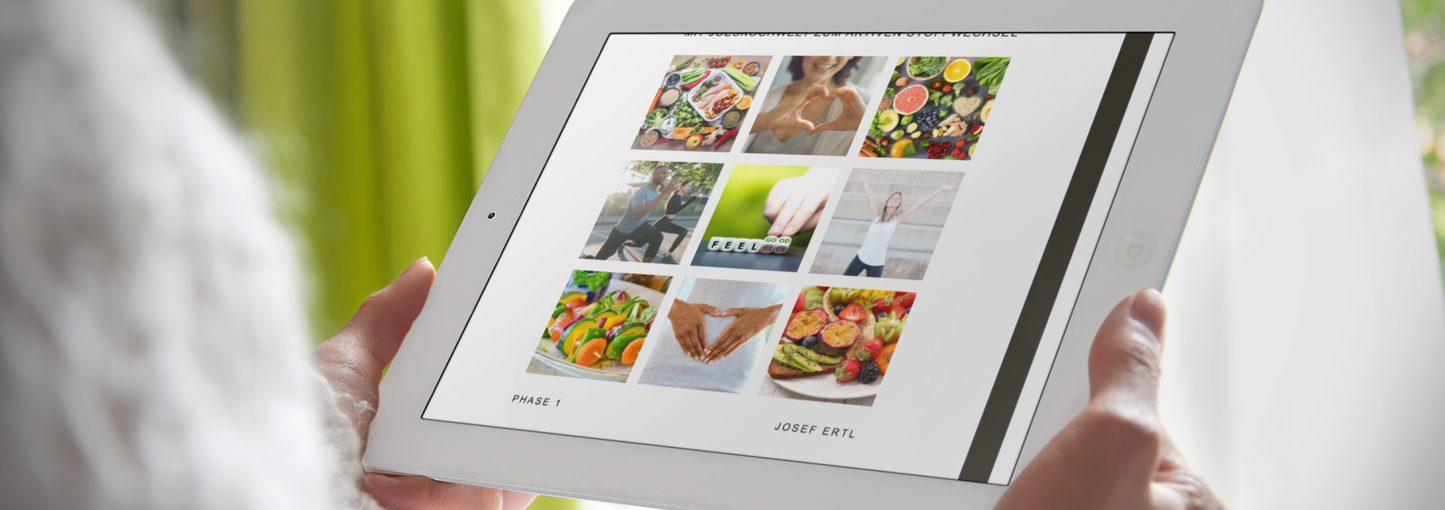 * Workbook Phase 1 - 21 Tage. Ein Ziel. Mit joeskochwelt zum aktiven Stoffwechsel + Einkaufsliste (eWorkbook)