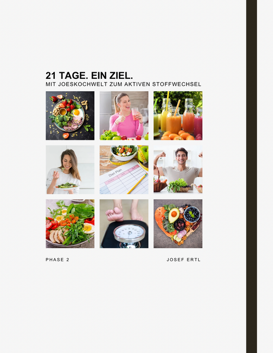 * Workbook Phase 2 - 21 Tage. Ein Ziel. Mit joeskochwelt zum aktiven Stoffwechsel (eWorkbook)